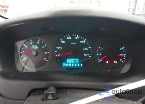 2007 Chevrolet Impala Police из США, поврежденный, VIN 2G1WS55R879373580